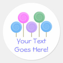 Delightfully Zoet Collectie Ronde Sticker