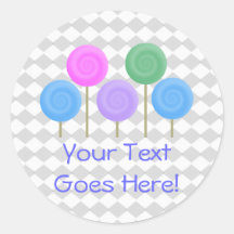 Delightfully Zoet Collectie Ronde Stickers