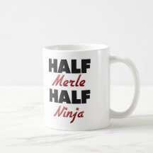 Demi de Merle demi de Ninja Tasse