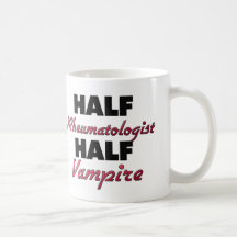 Demi de vampire de demi de rhumatologue tasse à café