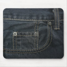Denim foncé tapis de souris