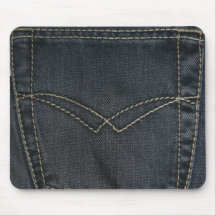 Denim foncé tapis de souris