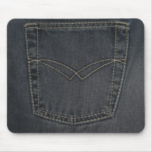 Denim foncé tapis de souris