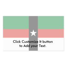 Denison, le Texas, Etats-Unis Modèle De Carte De Visite
