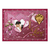 Dentelle d'amour et coeurs - personnaliser