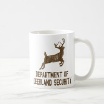 Département de sécurité de Deerland Mug À Café