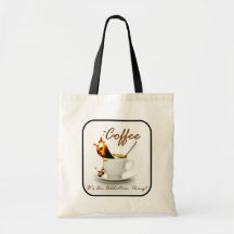 Dépendance de café sac de toile