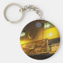 Dépôt de train porte-clefs