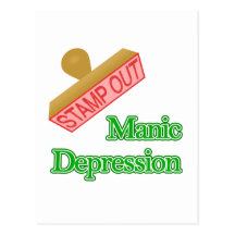 Dépression maniaque carte postale