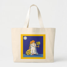 Des bonbons ou un sort sacs en toile