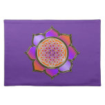 DES Lebens de Blume - violett d'orange de LOTUS BL Set De Table