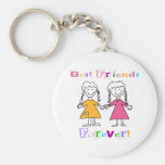 Des meilleurs amis cadeaux pour toujours BFF Porte-clefs
