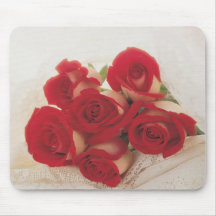 Des roses pour la Saint-Valentin - Tapis De Souris
