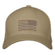 Désert renversé par drapeau des USA Casquette De Baseball