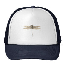 Dessin vintage de libellule casquettes de camionneur