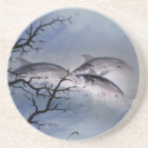 dessous de verre dauphins