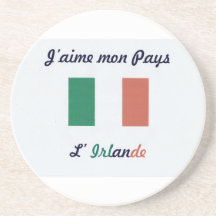 DESSOUS DE VERRE J'AIME L'IRLANDE