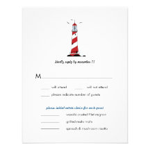 Destination de phare épousant la carte de RSVP Bristol