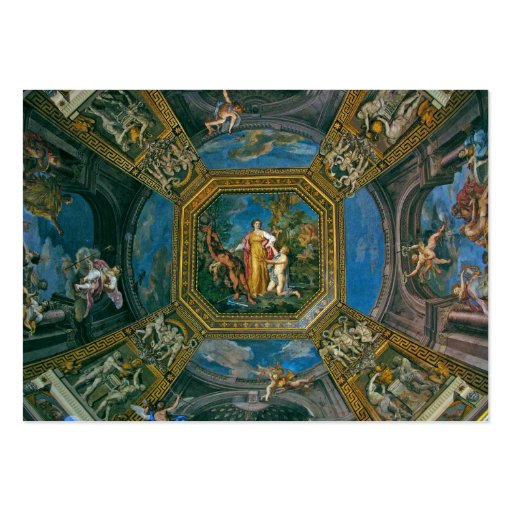 Détail de plafond de chapelle de Sistine Cartes De Visite Professionnelles
