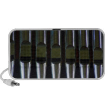 Détail de tuyaux d'organe haut-parleur mp3