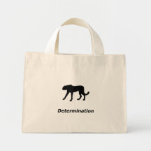 Détermination de guépard sac en toile