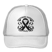 Détruisez le Cancer de mélanome Casquettes De Camionneur