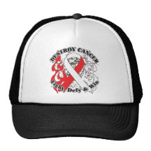 Détruisez le Cancer oral Casquettes De Camionneur
