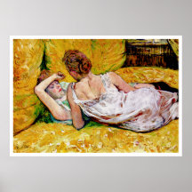 Deux amis par Henri De Toulouse-Lautrec Posters