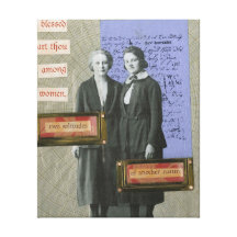 Deux solitudes impressions sur toile