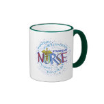 Devise d'élève-infirmière tasses à café