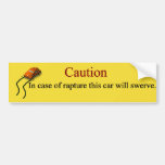 Deze auto zal - de Sticker van de Bumper afwijken Bumpersticker