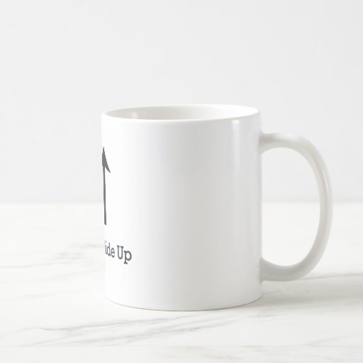 Deze Kant omhoog Koffie Bekers