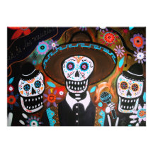 DIA DE LOS MUERTOS INVITATION