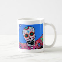 Dia de los Muertos Mariachi Tasse À Café