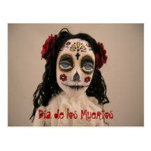 Día de los Muertos Postcard Carte Postale