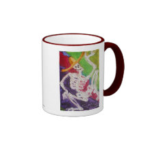Dia De Los Muertos Skeleton Tasse