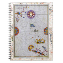 Diagramme nautique coranique carnets à spirale