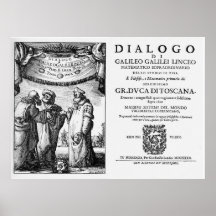 Dialogo van Galileo Afdruk