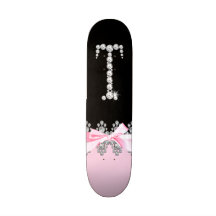 Diamant Aanvankelijke Delilah: T Persoonlijk Skateboard