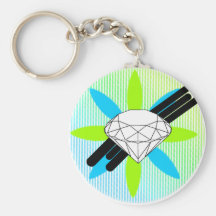 Diamant de l'amitié porte-clefs