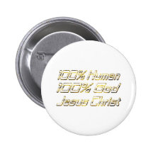 Dieu Doré d'humain de 100% Badge Avec Épingle