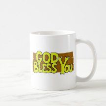 Dieu vous bénissent tasse