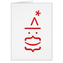 Digi-kerstman Kaart