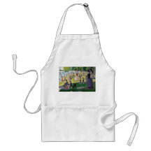 Dimanche après-midi sur l'île de la La grand Jatte Tablier