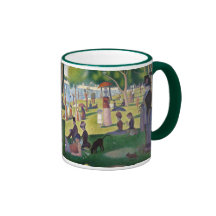 Dimanche après-midi sur l'île de la La grand Jatte Mug À Café
