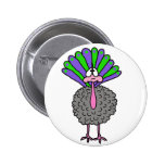 dinde badges avec agrafe