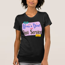 Diner van mamma's en van de Dienst van de Taxi Gra Shirt