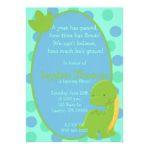 Dino, birthdaypartyinvited cartons d'invitation