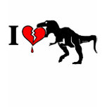 Dinosaur eat heart tshirts