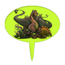 Dinosaurussen Taart Prikkers